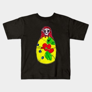 Matryoshka Creepy Nesting Doll Kids T-Shirt